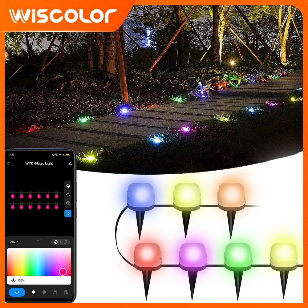 Rgb Desk Lamp Smart - Lawn Light Outdoor IP65 RGB LED