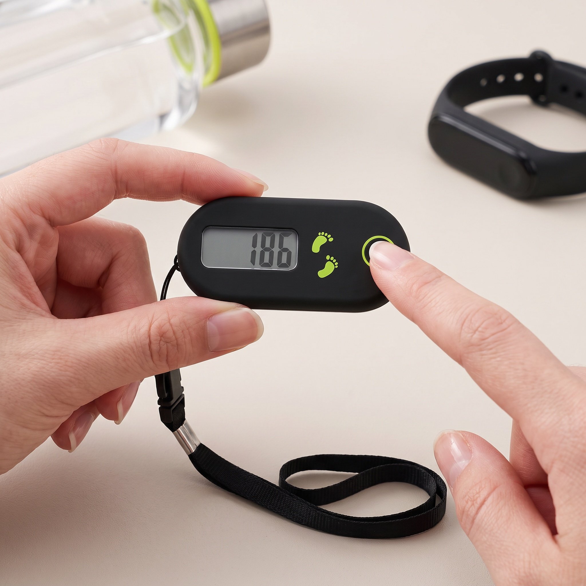 Electronic Gadgets For Home - Electronic Pedometer Portable Step Counter Mini