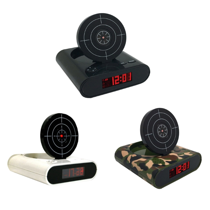 Electronic Gadgets For Home - Clock Target Digital Alarm Clock Innovative