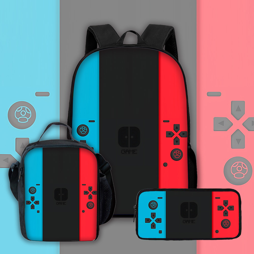 Handheld Game Console - Games Console Child School Backpack with