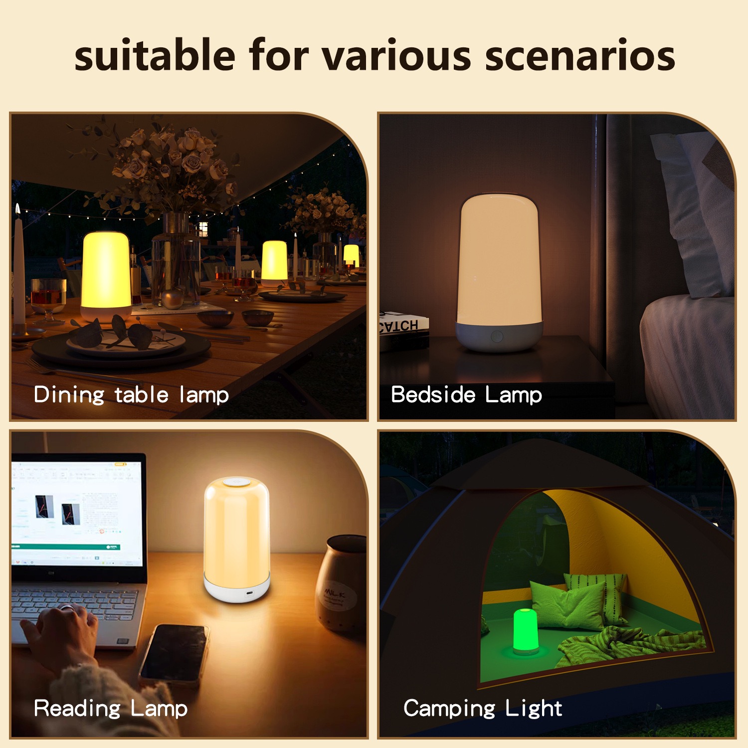 Smart Touch Table Lamp Works w - Rgb Desk Lamp Smart review and price