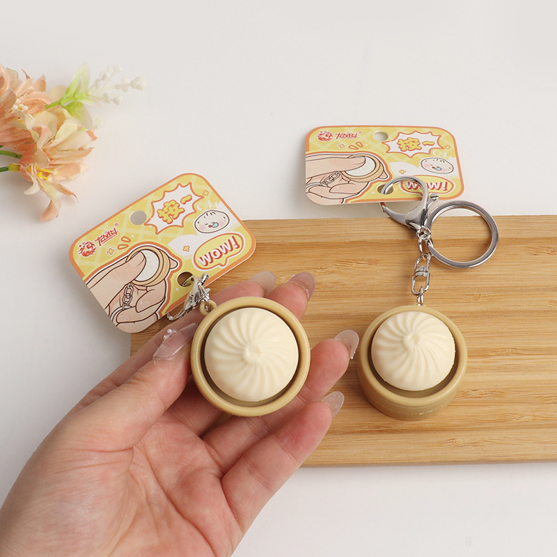 Mini Squishy Dumplings Button  - Electronics Latest Gadgets review and price