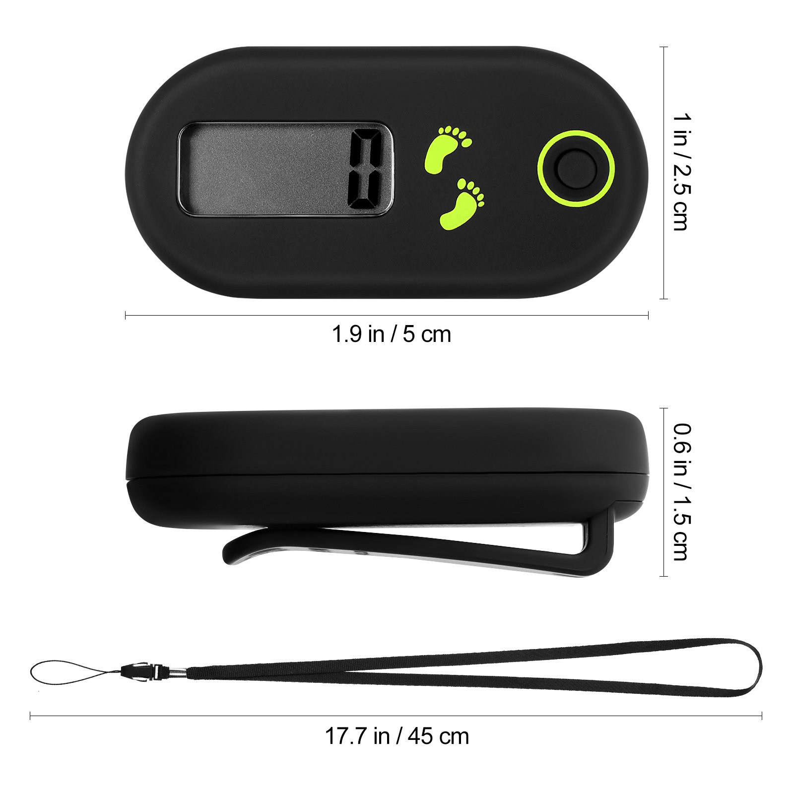 Electronic Pedometer Portable  - Electronic Gadgets For Home review and price
