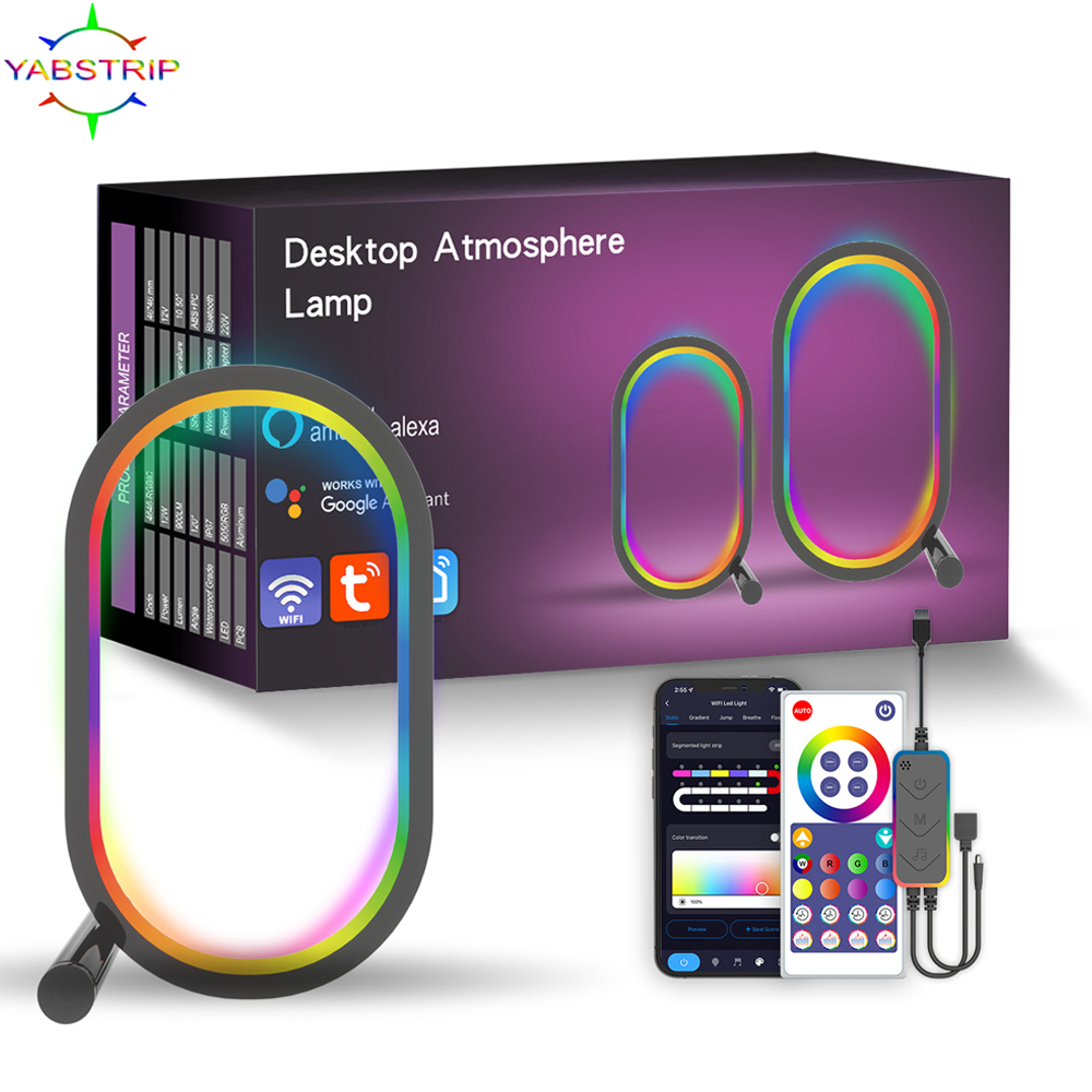 Smart WIFI APP Creative Desk L - Rgb Desk Lamp Smart review and price