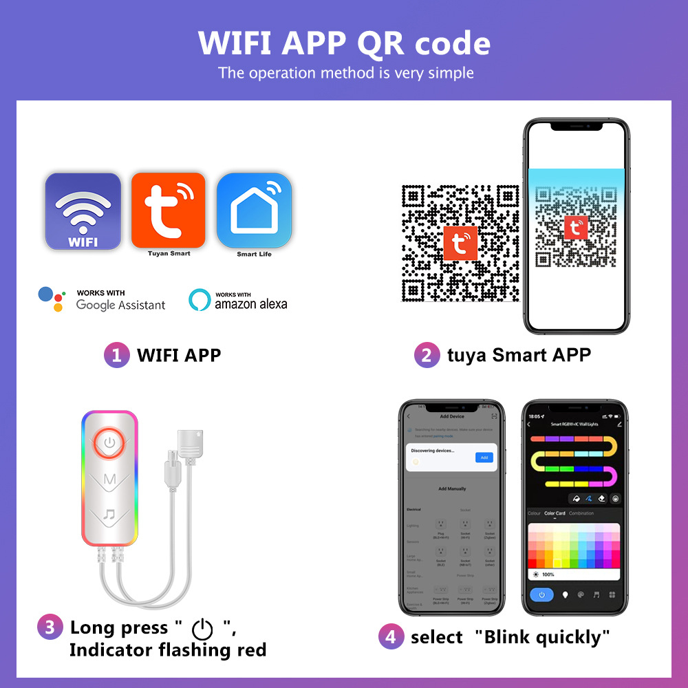 Smart WIFI APP Creative Desk L - Rgb Desk Lamp Smart review and price