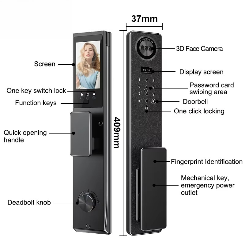 Tuya WiFi Smart Door Lock, Hom - Electronics & Gadgets Icon review and price