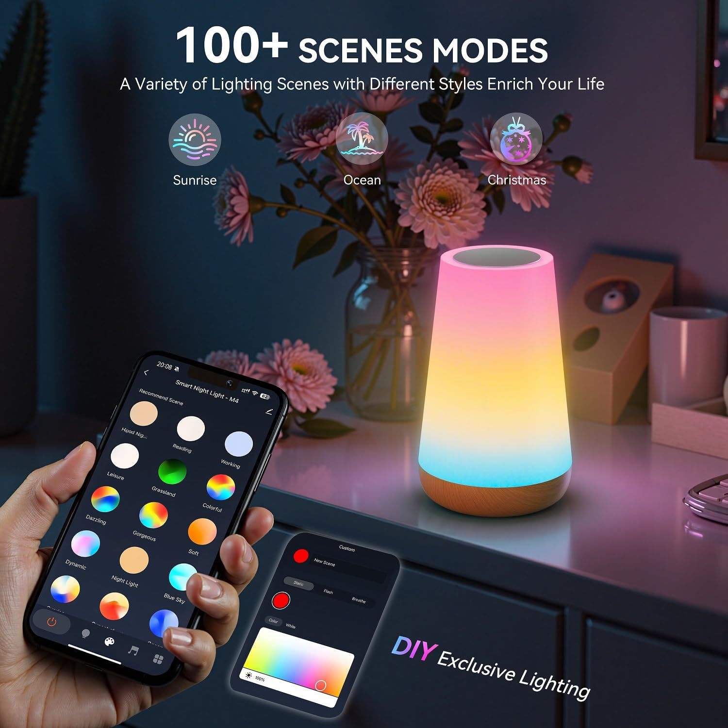 USB Rechargeable Tuya WiFi Sma - Rgb Desk Lamp Smart review and price