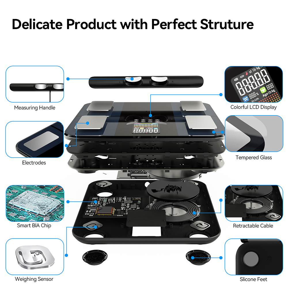 Smart Digital Body Composition - Body Fat Scale Smart review and price