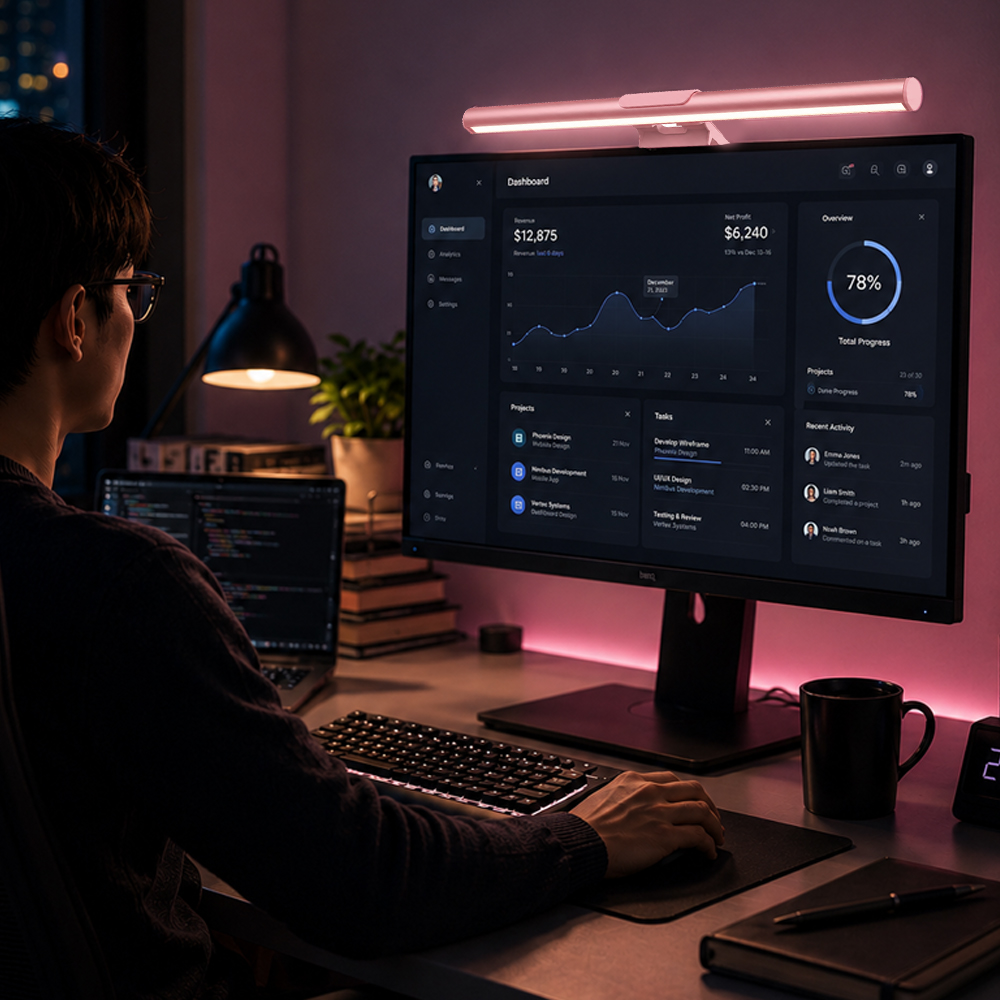 Setup Smart Wifi RGB Monitor L - Rgb Desk Lamp Smart review and price