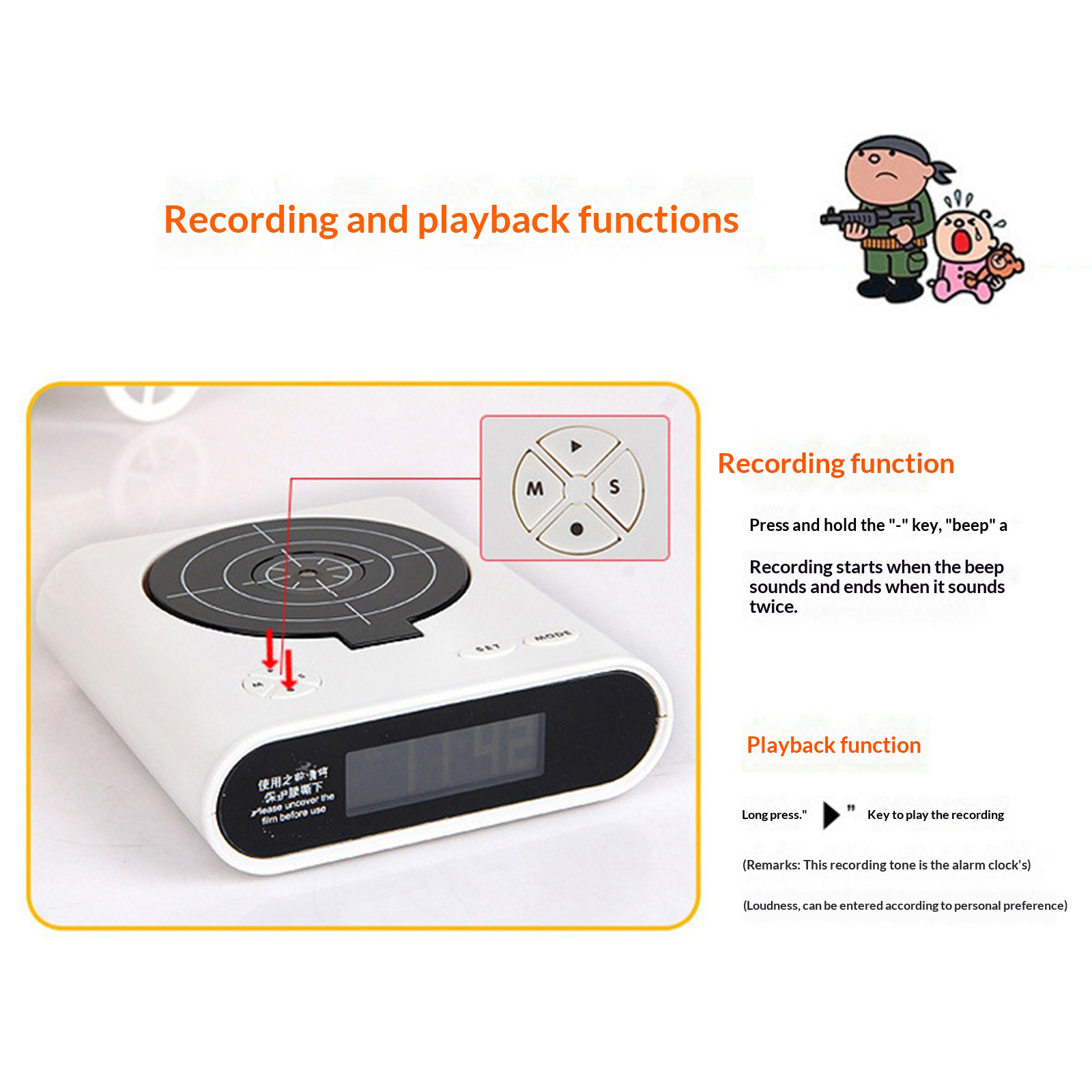 Electronics Desk Clock Creativ - Electronics Gadgets To Gift review and price