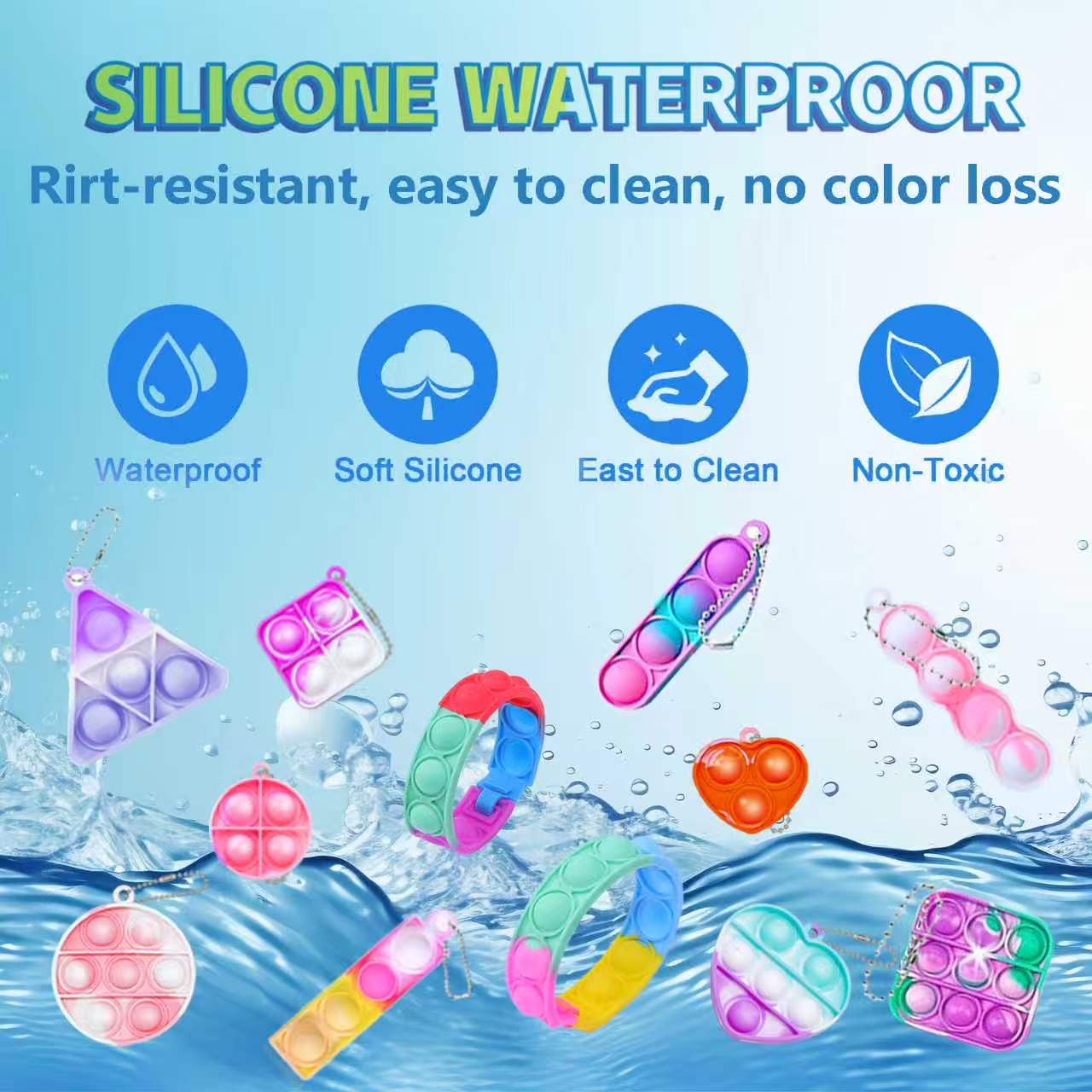 Mini Pop Keychain Fidget Toys  - Electronics Latest Gadgets review and price