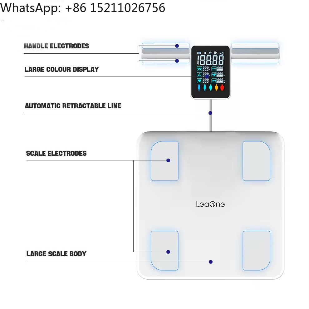 Factory 30 Body Data 8 Electro - Body Fat Scale Smart review and price