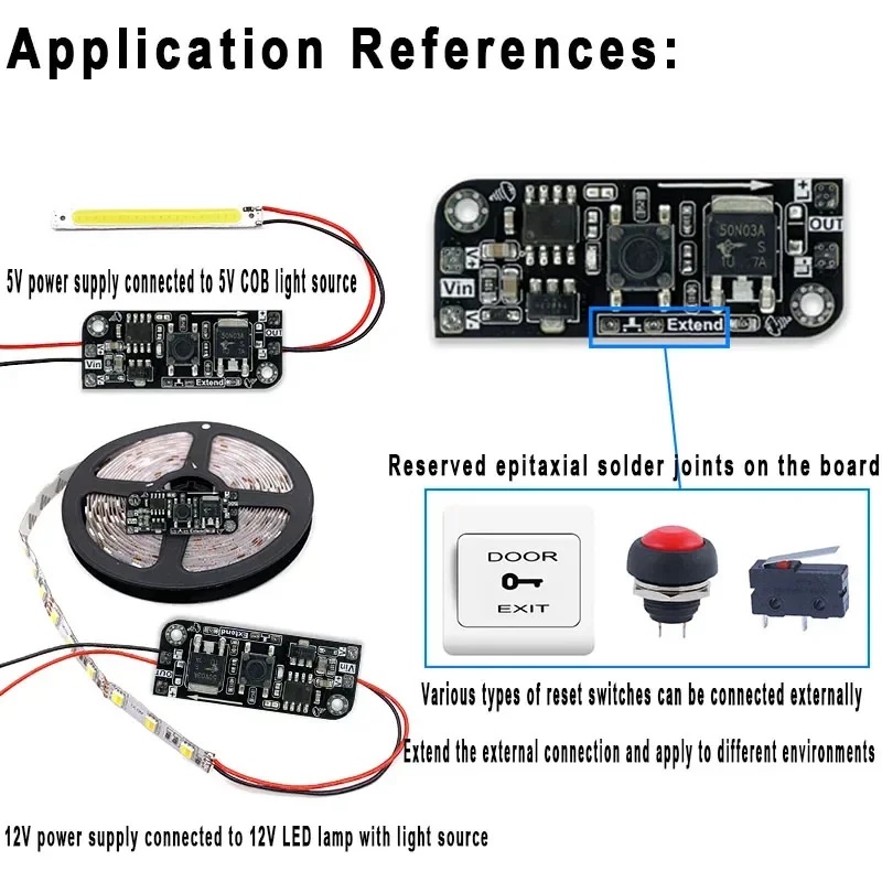 Micro Button Dimming Board Key - Electronics & Gadgets Icon review and price