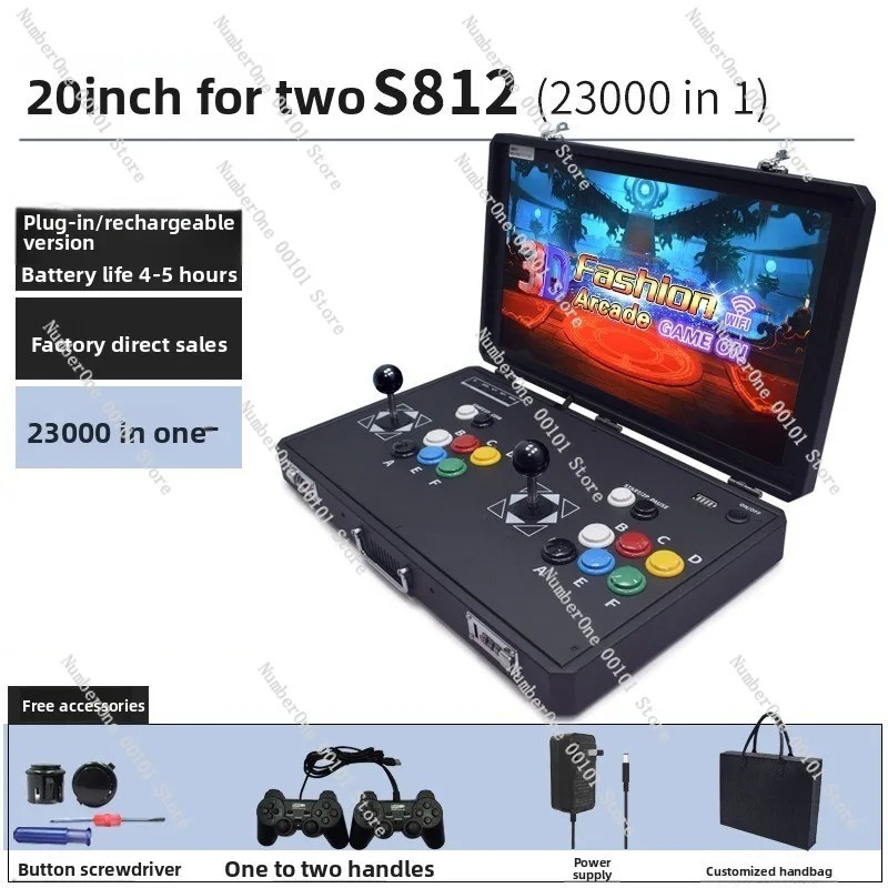 Portable Retro Arcade Game Con - Handheld Game Console review and price