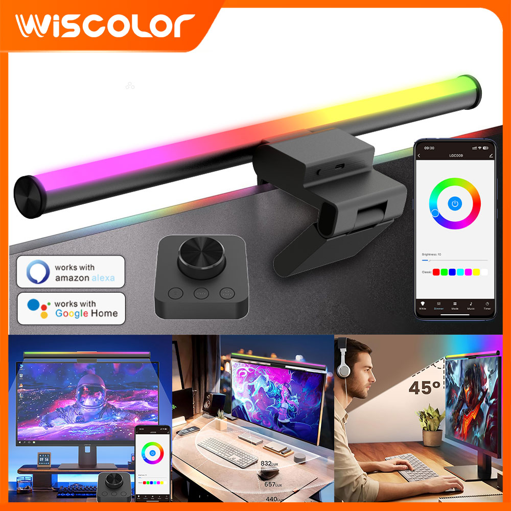 RGB Smart Wifi Monitor Light B - Rgb Desk Lamp Smart review and price