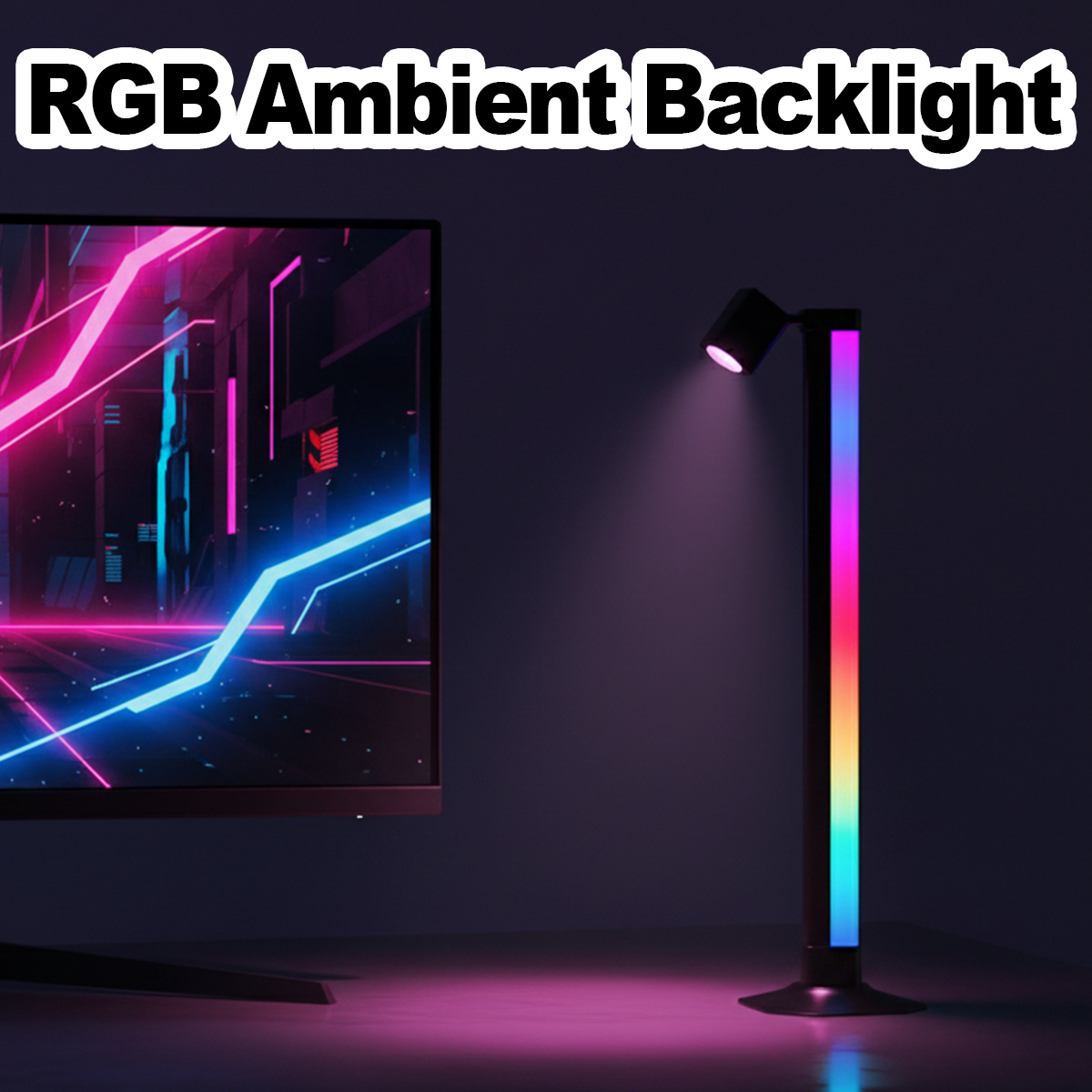 Smart Light Bar LED RGB Music  - Rgb Desk Lamp Smart review and price