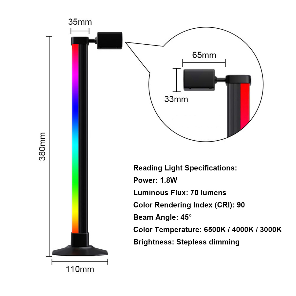 Smart Light Bar LED RGB Music  - Rgb Desk Lamp Smart review and price